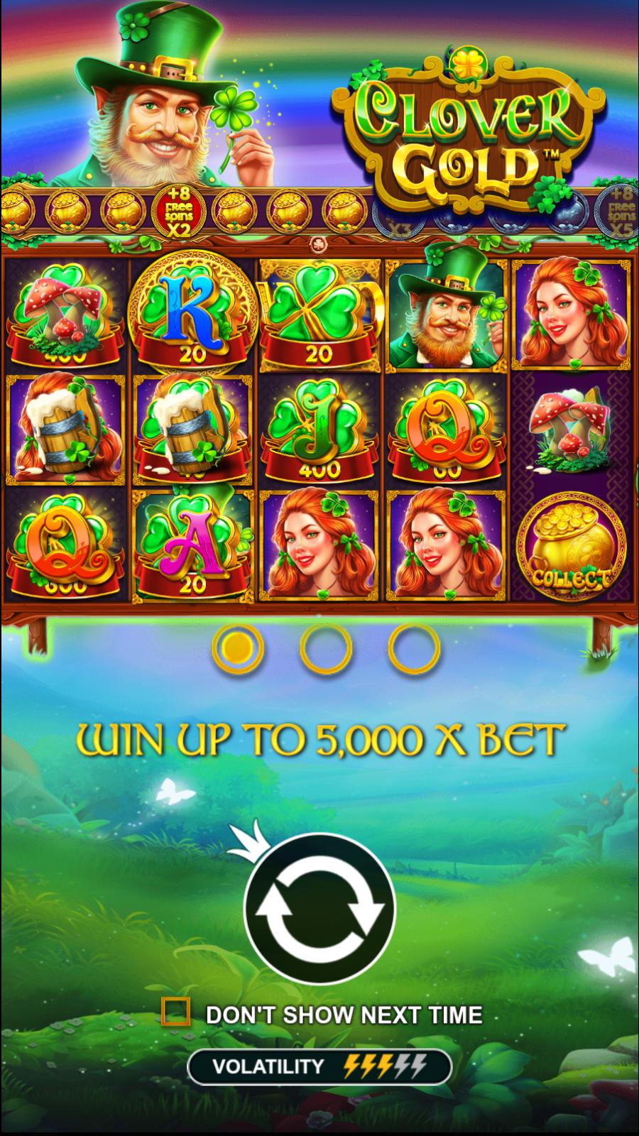 Golden Clover slots app on mobile